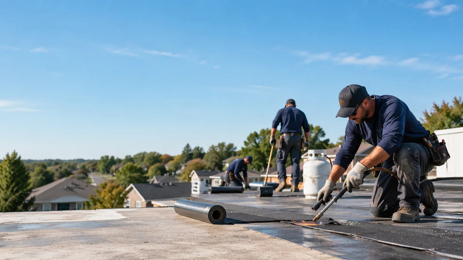 Flat Roof Leak Repair providers in Saline, MI
